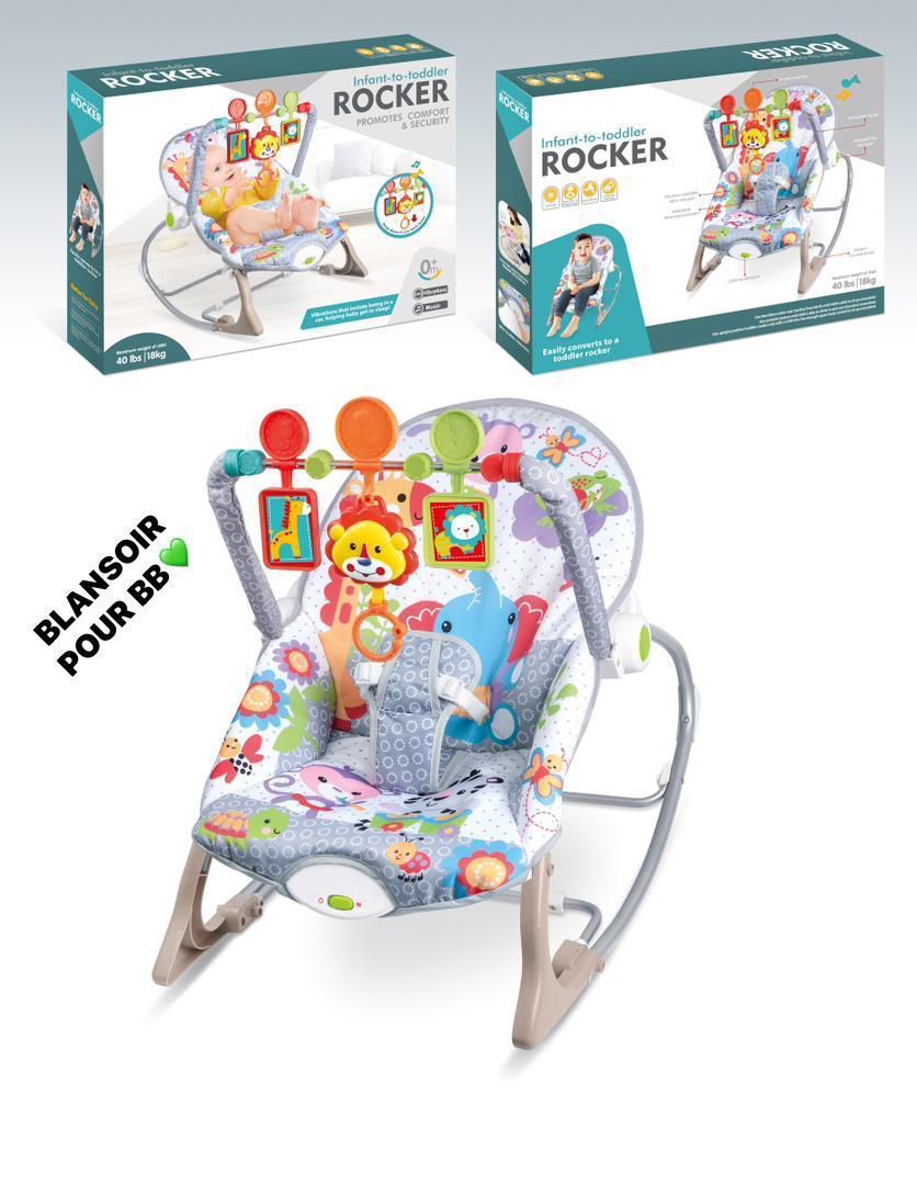 25.000F Chaise à bascule multifonctionnelle pour bébé- 781963244