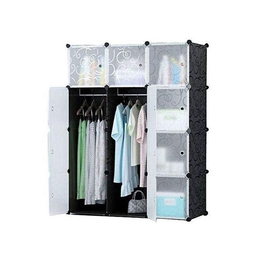 35.000F Armoire Etagère Modulable - 12 Cubes Dimension : 165cm/111cm/47cm 781963244