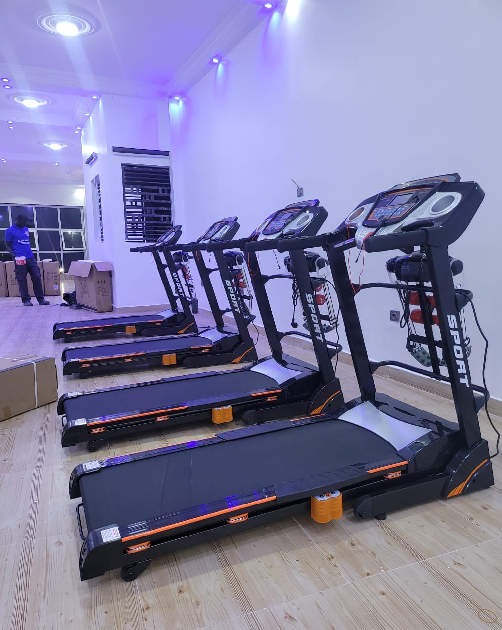 400.000F Tapis de Fitness professionnel Portable 2.0HP motorisé intelligent incliné  781963244